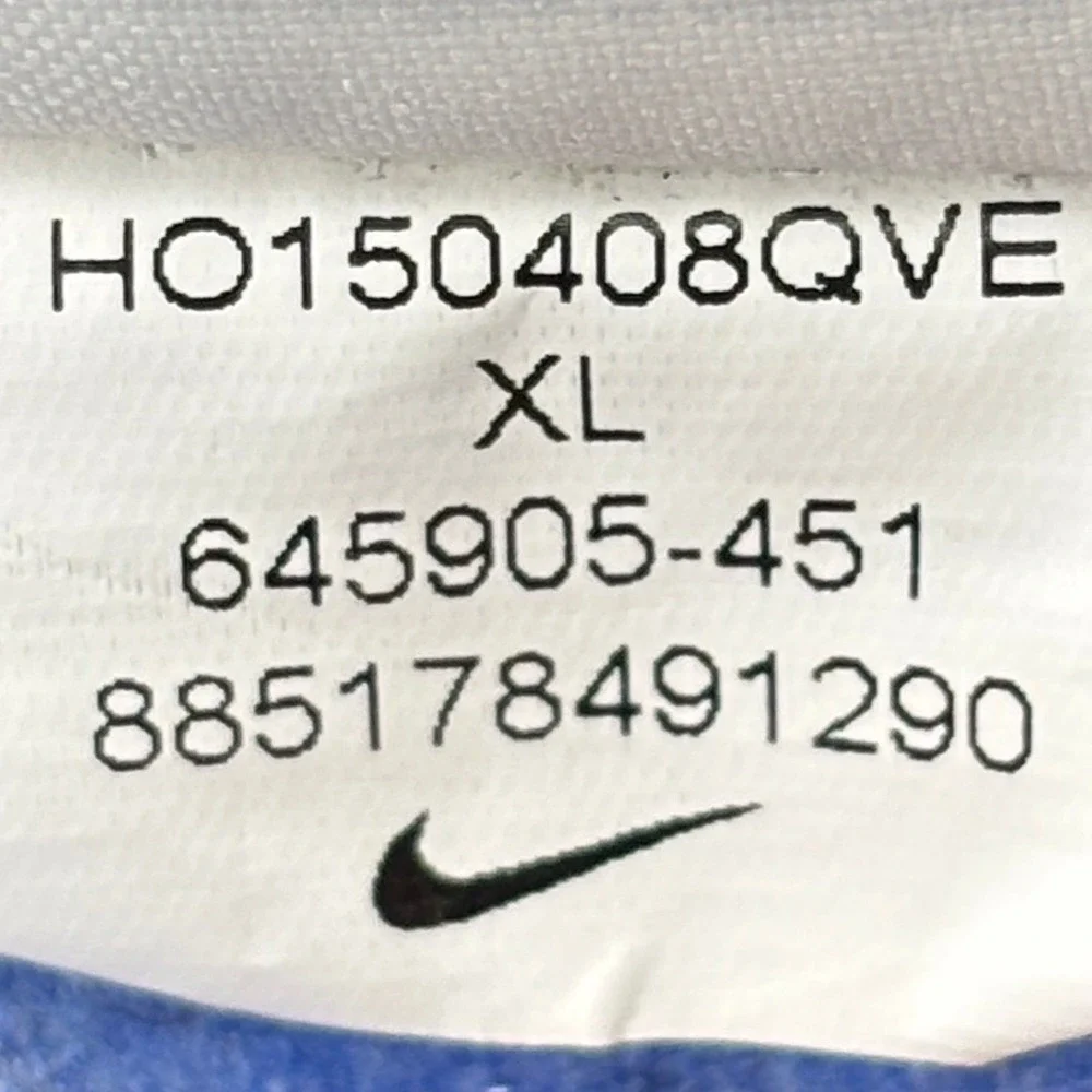 Nike Storm-FIT Jacket Boys XL Navy Fleece Lined Hooded ISL Futbol 645905-451